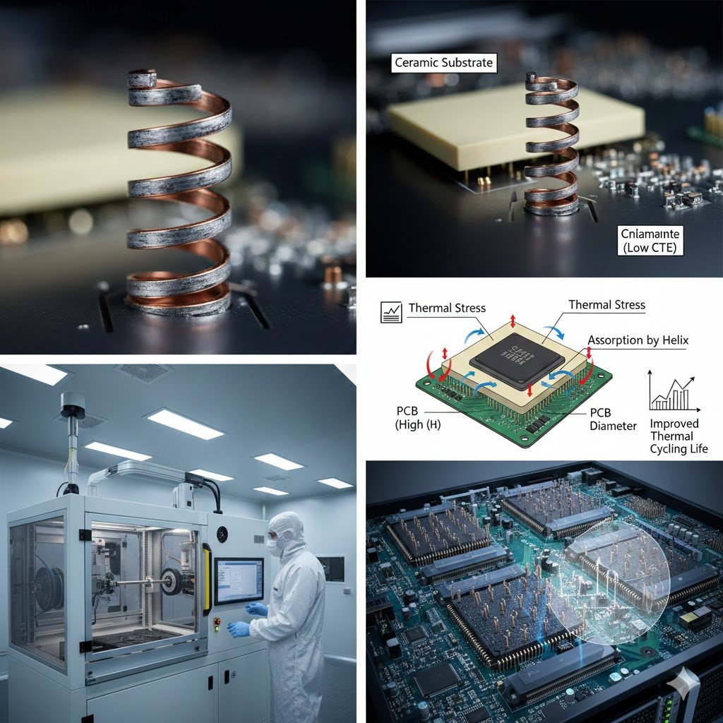 Precision Manufacturing of Copper Strip Wound Helical Columns