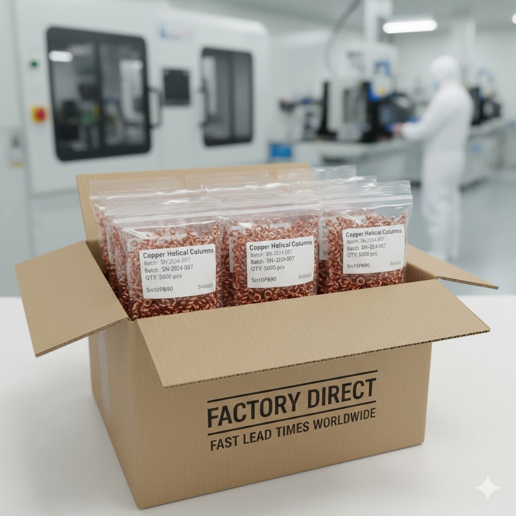 Factory Direct CCGA Solder Columns: Reliable Helical Design, Fast Delivery